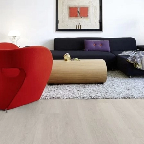 ДУБ СВЕТЛЫЙ ВЫБЕЛЕННЫЙ КВАРЦ ВИНИЛ PERGO LVT OPTIMUM CLICK MODERN PLANK